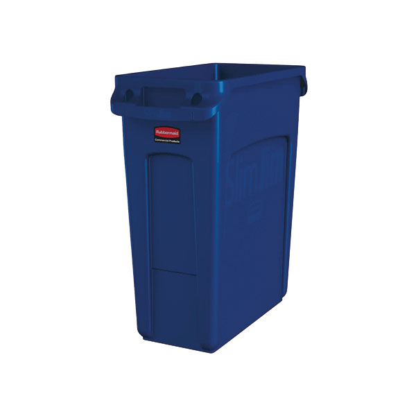 Rubbermaid Slim Jim Cntn 60L Blue