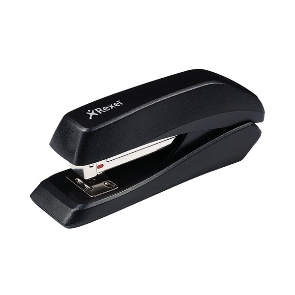 Rexel Ecodesk Compact Stapler Black