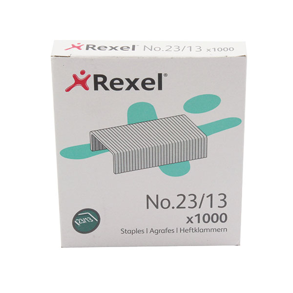 Rexel No 23 Staples 13mm Pk1000