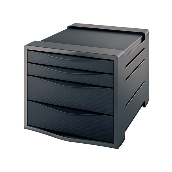 Rexel Choices Drawer Cabinet Black