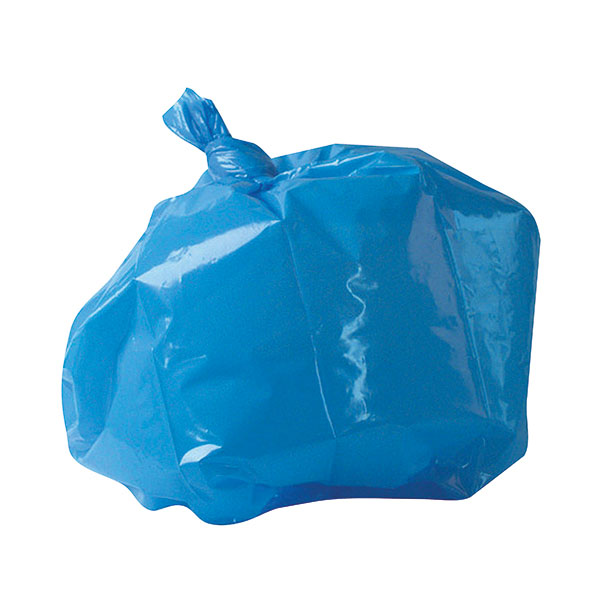 2Work Refuse Sack 10kg Blu Pk200