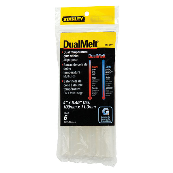 Stanley Dualmelt Glue Sticks 4In P24