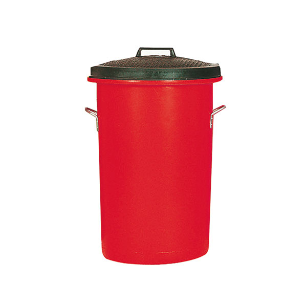 Bin/Lid/Handles 85 Litre Red 311969