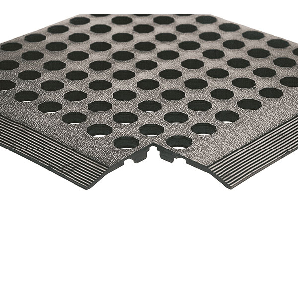 Black Rubber Worksafe Mat 312475