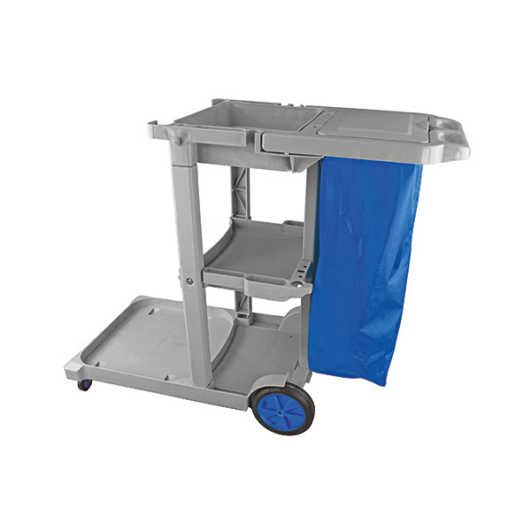 Janitorial Trolley Grey