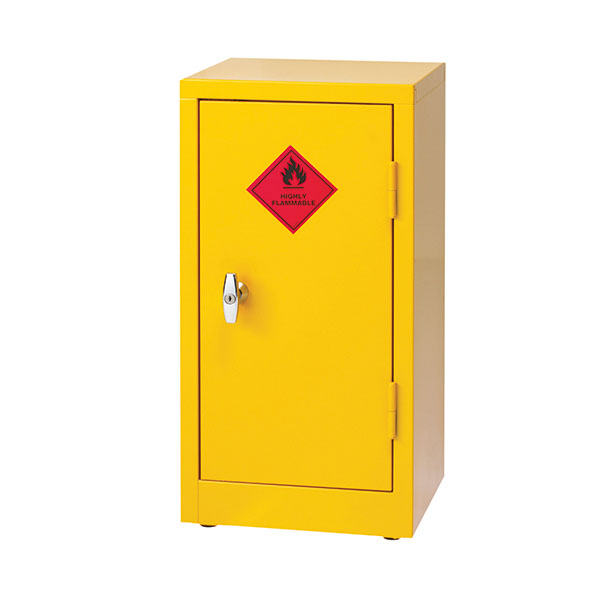 Hazardous Stor Cab 28x14x12in Ylw