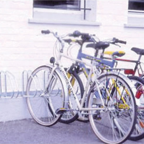 Cycle Rack 4 Bikes Aluminium 320079