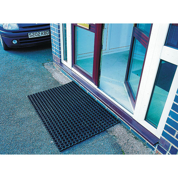 Rubber Black 1000X1500mm Ring Mat