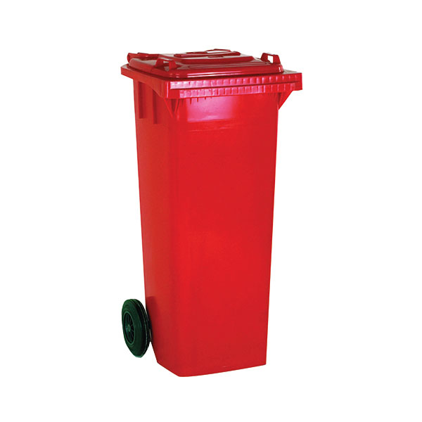 Refuse Container 240L 2 Wheel Red