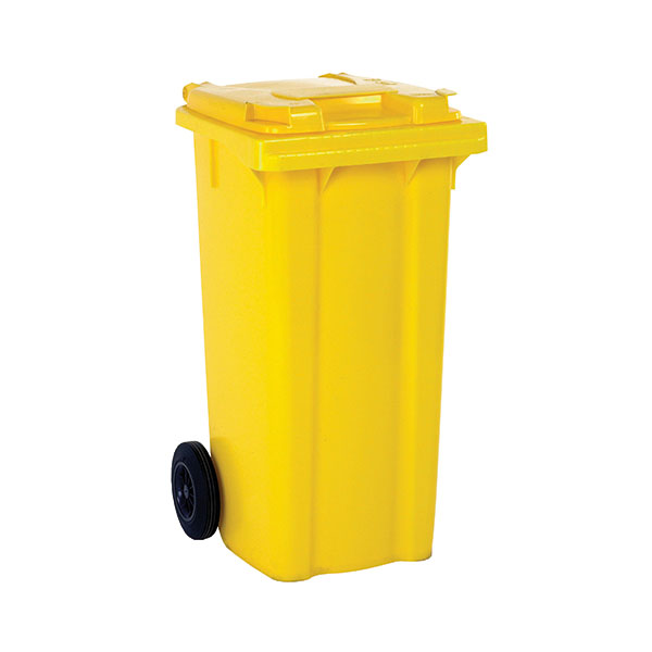 Refuse Container 240L 2 Wheel Ylw