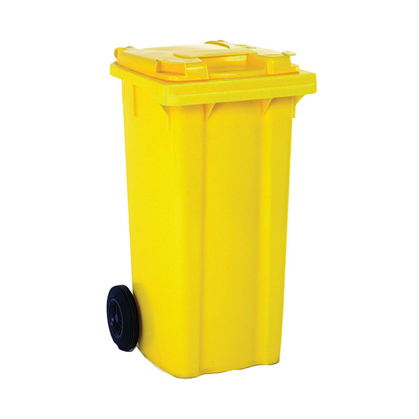 Refuse Container 80L 2 Whld Ylw 331