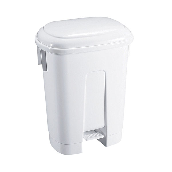 60 Litre White Plastic Bin 348011