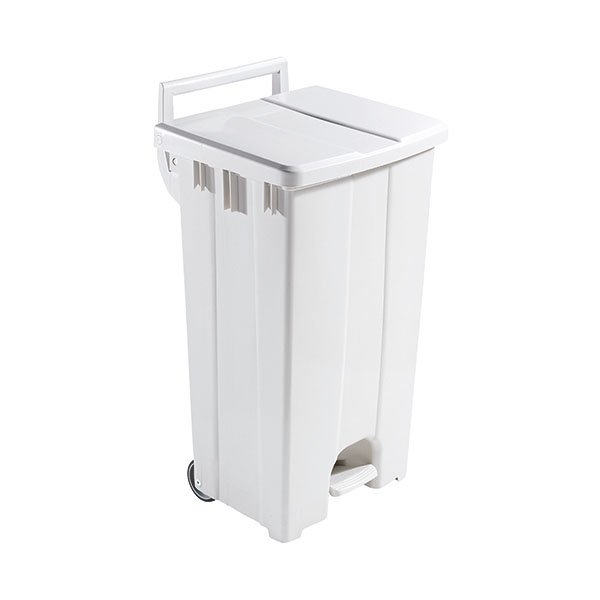 90L Mob Pedal Bin Lid Lgrey 357001