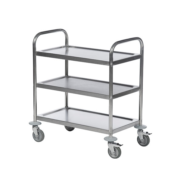 3 Tier Stainless Steel Trolley