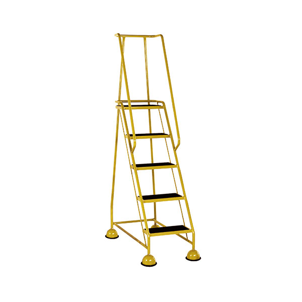 Yellow 5 Tread Step Ladder 385145