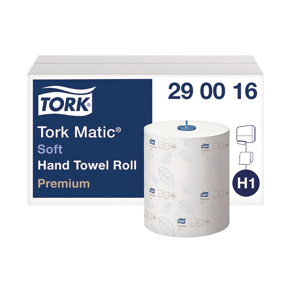 Tork Matic Soft Hnd Twl Roll Pk6