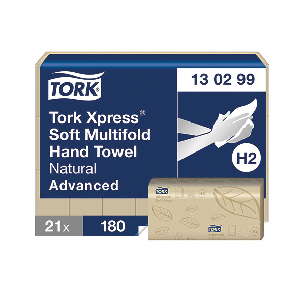 Tork Xpress Sft 2ply Hd Twl Nat Pk21