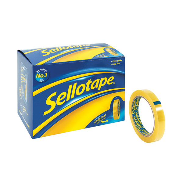 Sellotape Golden 18mm Tape Pk16