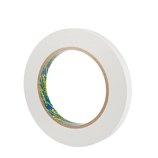 Sellotape DSided Tape 12mmx33m Pk8