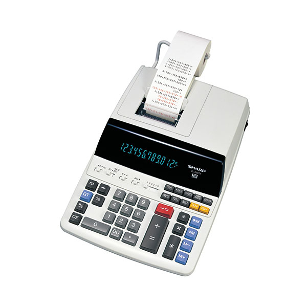 Sharp 12 Dgt Dsp Printing Calculator