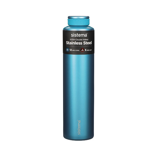 Sistema Chic S/Steel Bottle 600ml