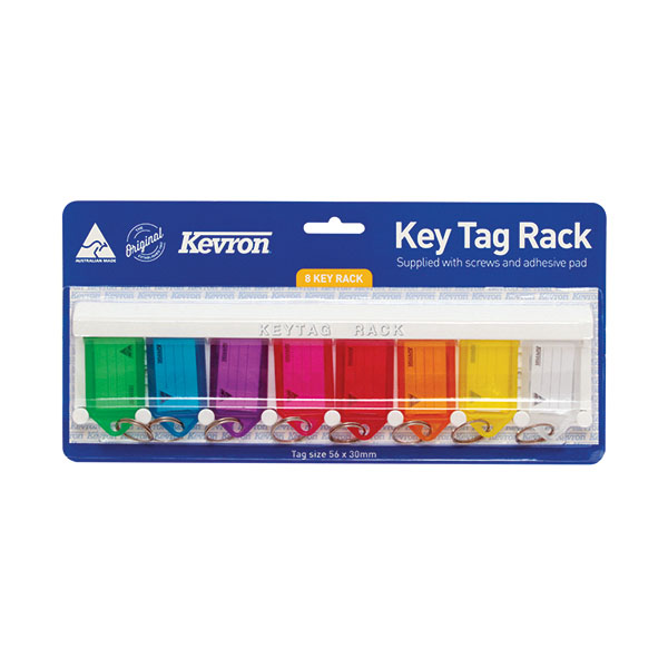 Kevron Standard Key Tags Ast P8