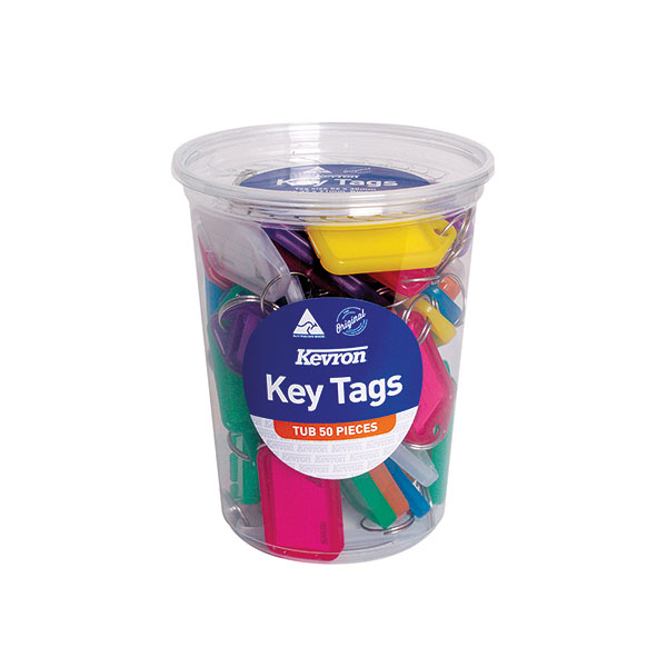 Kevron Std Key Tags Ast Pk50