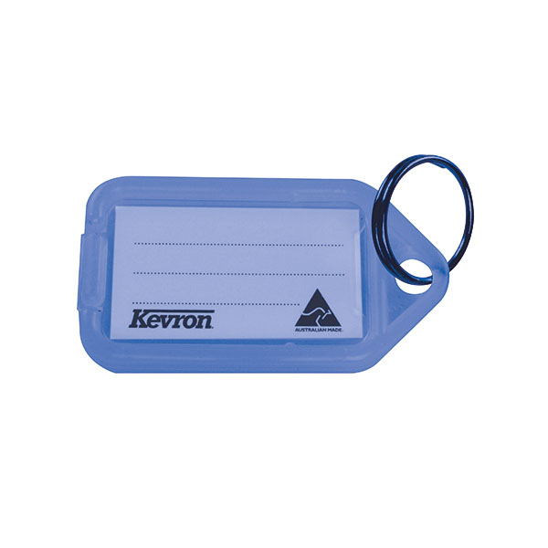 Kevron Clicktag Plastic Blu Pk100