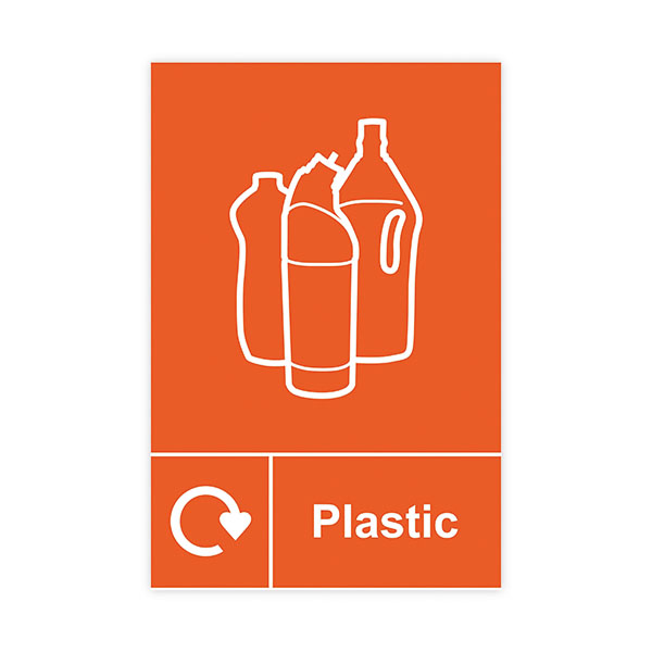 Spectrum Recycle Sign Plastic SAV