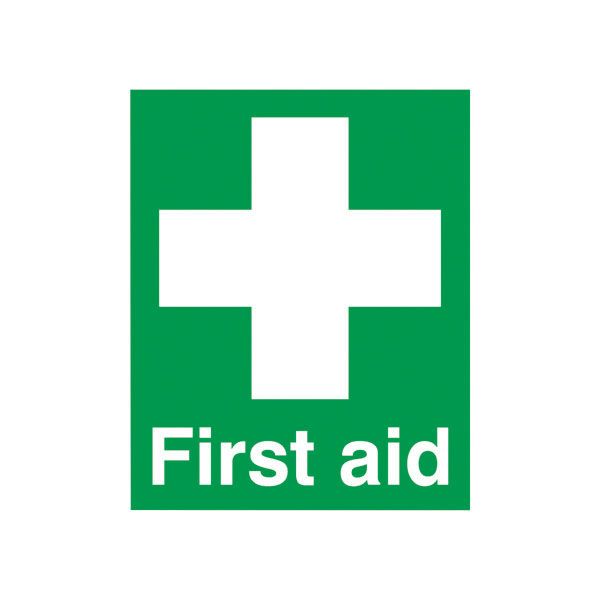Signslab First Aid Sign PVC 100x250