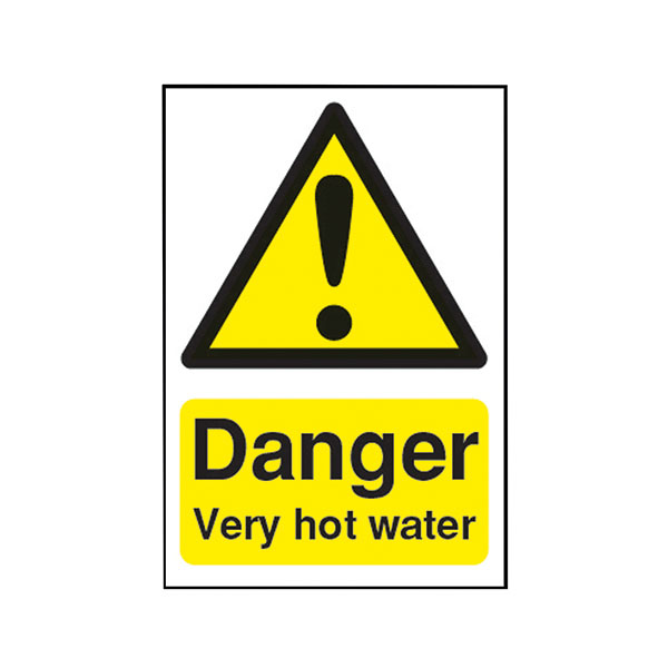 Signslab Danger Very Hot Water S/A