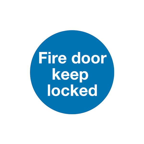 Fire Door K/Locked 100x100mm S/A