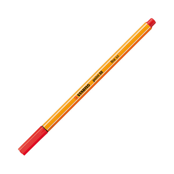 Stabilo Point 88 Flnr Pen Red Pk10