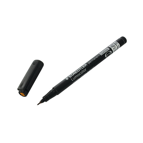 Staedtler Lumo CD/DVD Mrker Blk Pk10