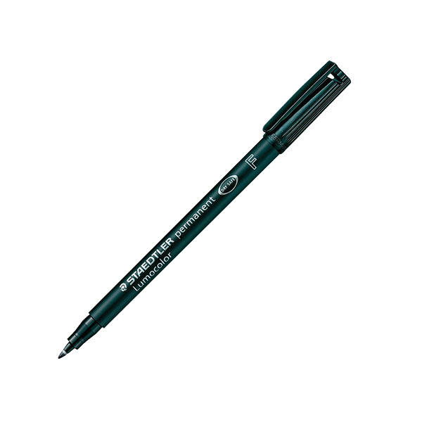 Staedtler Lumocolr OHP Pens Blk Pk10