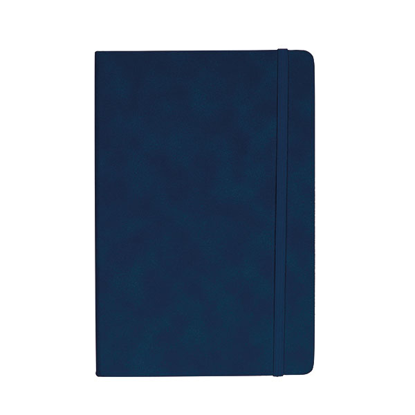 Silvine Soft Exec Notebk 160P A5 Blu