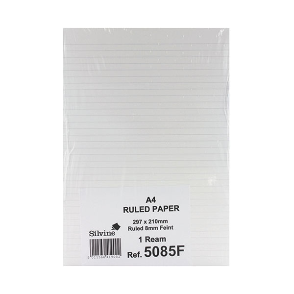 Silvine Paper A4 Sgl Ft P480S 5085