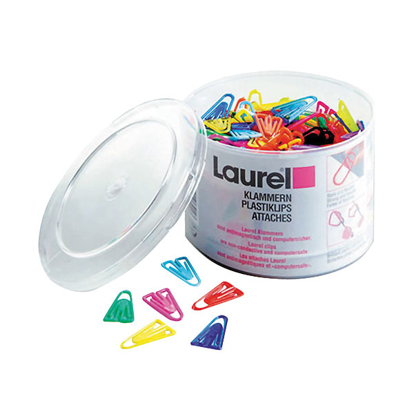 Laurel Paperclip Plastic 35mm Pk200