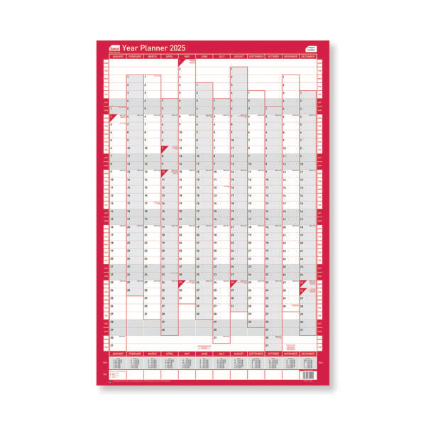 Sasco Compact Year Planner Ptrt 2025