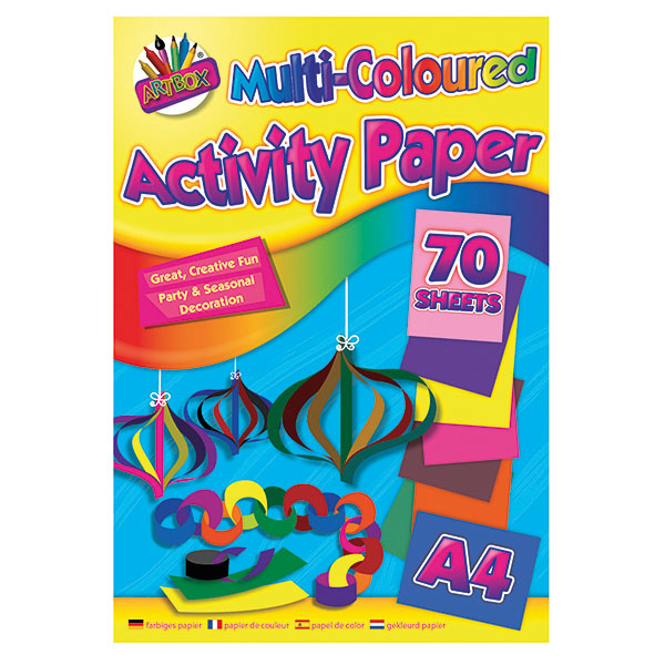 Art Box Activity Paper Pad Astd Pk12