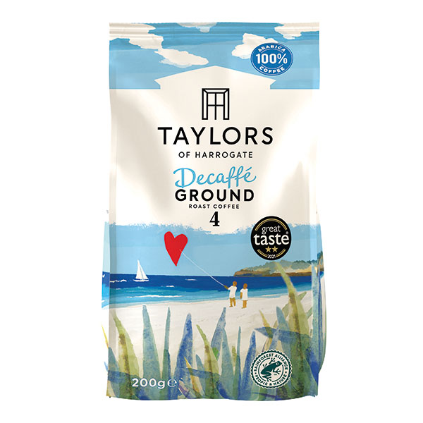 Taylors Decaffe Ground Coffee 200g