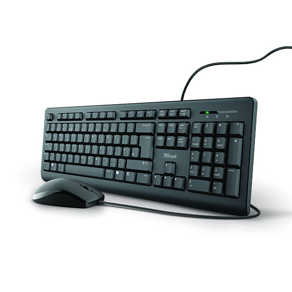 Trust TKM-250 Wired Kboard/Mouse Set