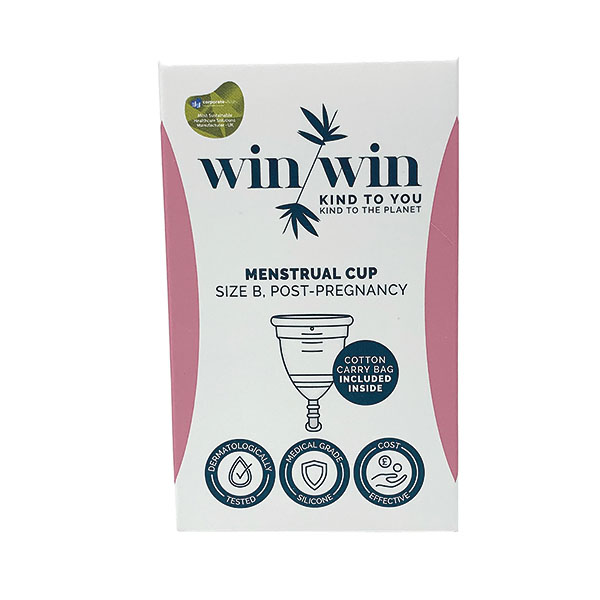 Win Win Menstrual Cup Size B Pk3