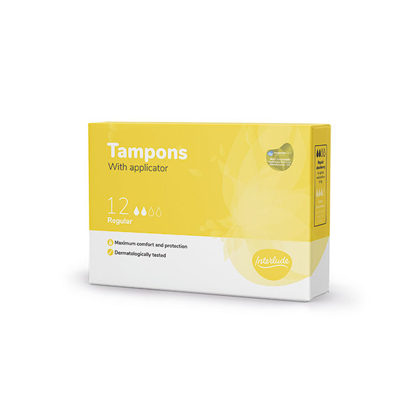 Interlude Appli Tampons Reg x12 Pk12