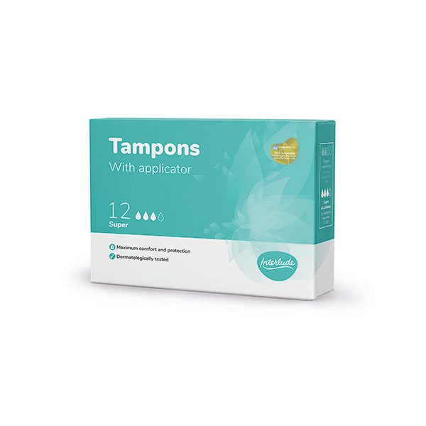 Interlude Appli Tampons Sup x12 Pk12