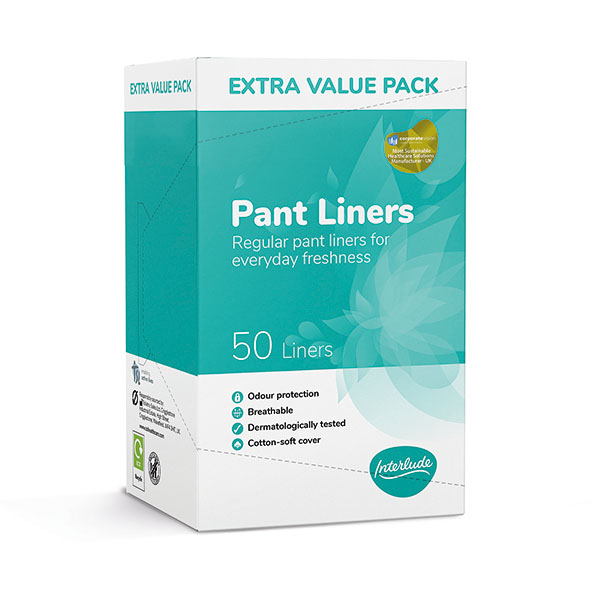 Interlude Pant Liners Boxed x50 Pk12