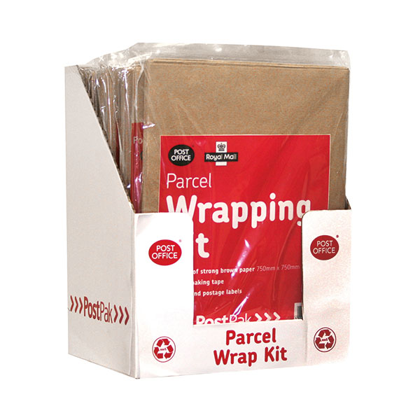PO Brown Post Pack Wrap Kit 10Pk