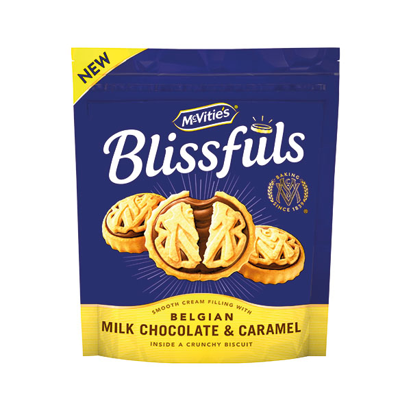 McVities Blissfuls Choc/Caramel 172g