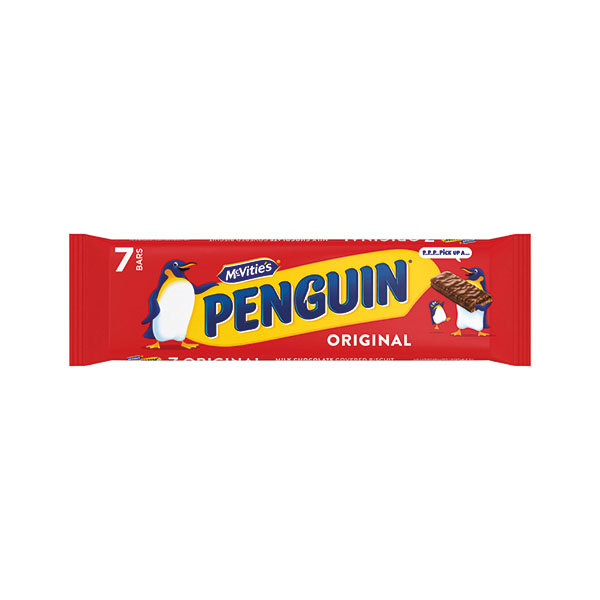 McVities Penguin Mlk Chc Biscuit PK7