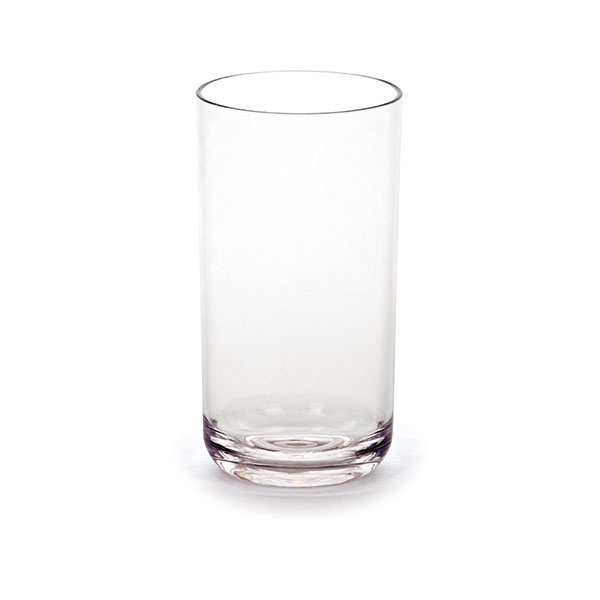 Straight Tumbler 440ml Polycb Clr P6